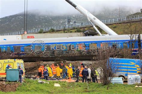 Anger Sorrow In Greece As Train Crash Death Toll Rises The Fiji Times