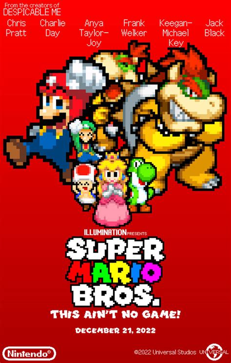 Super Mario Bros. Movie (2022) Poster by BowerFan on DeviantArt