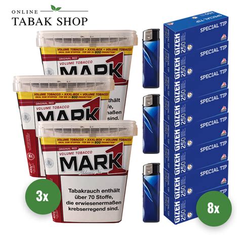 Mark Adams No 1 Red Classic Volumentabak Sparpaket Online Tabak Shop