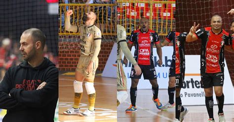 Técnico e atletas do JEC Futsal estão na seleção de abril da Liga Nacional