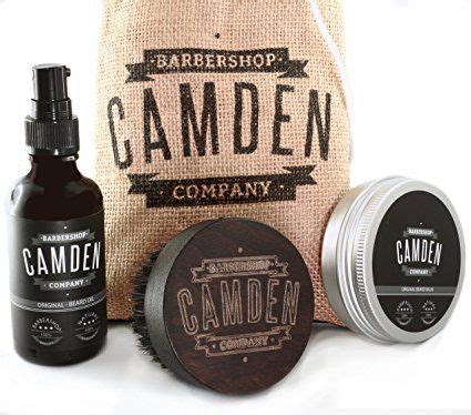 Camden Barbershop Company Deluxe Bartpflege Geschenk Set F R M Nner