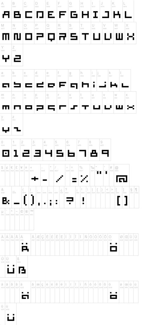 Supersimple Font | dafont.com