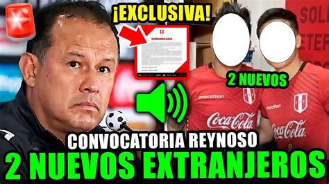 Reynoso Comunicado Nueva Convocatoria De Extranjero Novedades