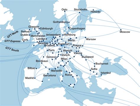 La rete europea di Gtt diventa più completa e veloce