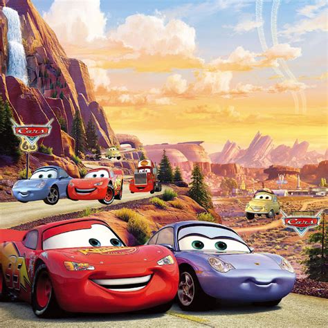 Wallmural.online: Disney cars wall mural