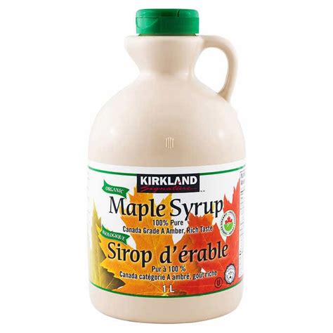 Kirkland Signature Organic Maple Syrup L Shops At Gogo