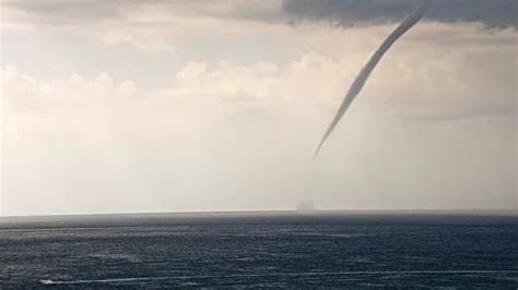 Clearwater Beach Waterspout Caught On Camera Wtsp