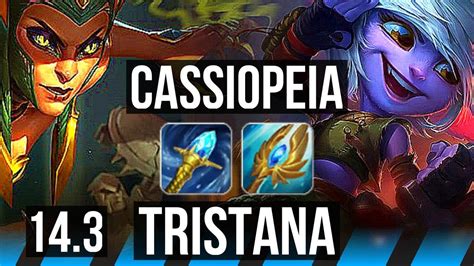 Cassiopeia Vs Tristana Mid Rank 3 Cassio 5 2 8 Euw Challenger