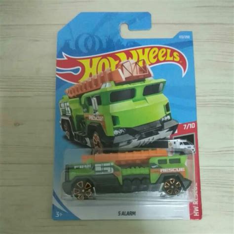 Hot Wheels Alarm Hw Rescue Shopee Malaysia
