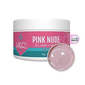 Gel Hard Control Pink Nude Hqz 25g Casa Da Manicure