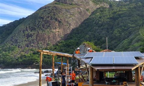 Prainha Na Zona Oeste Ter O Primeiro Quiosque Do Rio Usina Solar