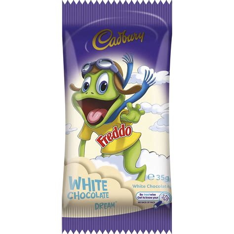 Cadbury Dream Giant White Chocolate Freddo Frog 35g | Woolworths