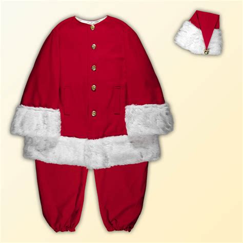 New Classic Professional Santa Claus Suit Separates Santa And Co Llc