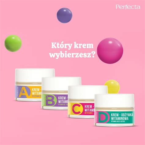 Perfecta Vitamins krem do twarzy z BIO witaminą C 50ml Creme mit