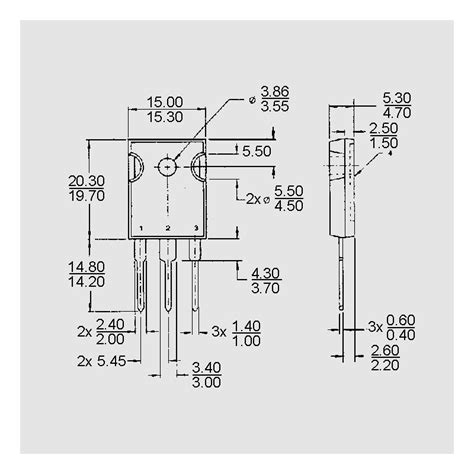 IRFP064NPBF Infineon Technologies Power MOSFETs TO247AC Housing