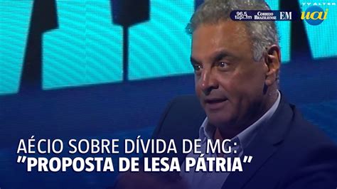 Aécio fala sobre renegociação de dívida de MG Vídeo Dailymotion