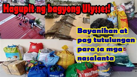 Typhoon Ulysses 2020 Epektong Dulot Ng Bagyong Ulysses Bayanihan At