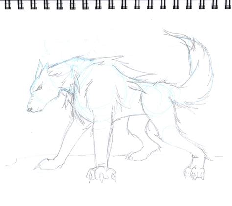 Red Wolf sketch by NasM on DeviantArt