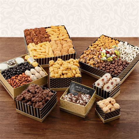 Classic 8 Box Snack Tower T Set Gourmet Snacks T Towers Snacks