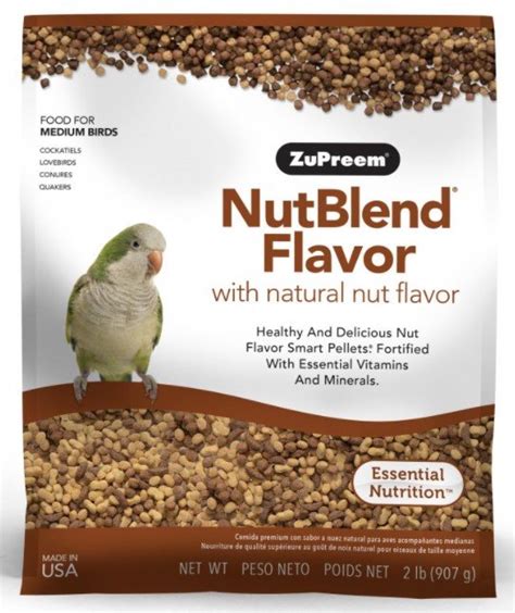 Zupreem Nut Blend Medium 2 lb — Varietees Bird Store