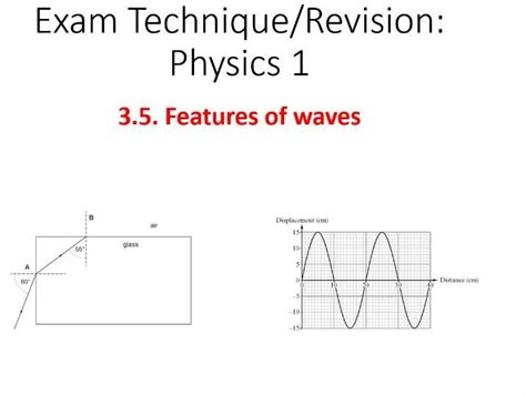 Wjec Physics 1 Exam Technique And Past Paper Questions Topic 3 5 Free