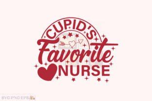 Cupid S Favorite Nurse Valentine Svg Graphic By Mh Arif Creative Fabrica