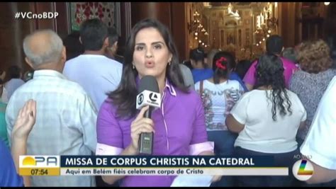 Igreja Cat Lica Celebra Solenidade De Corpus Christi Em Bel M Par G