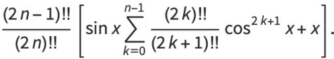 Cosine Integral -- from Wolfram MathWorld