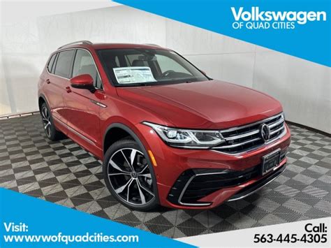 New 2024 Volkswagen Tiguan Sel R Line Sport Utility In Davenport