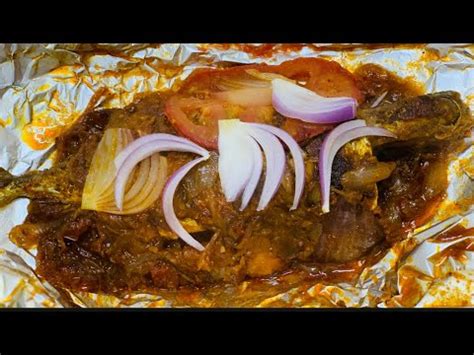 Mackerel Or Ayala Fish Pollichathu In Aluminum Foil Malayalam Recipes