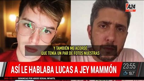 Apareció un mensaje de Lucas Benvenuto en tono mordaz hacía Jey Mammón