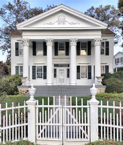 Greek Revival House Buildings Of New England