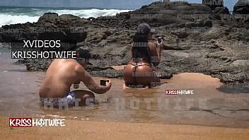 Making of the horn tomándome fotos en la playa con mi bikini más pequeño XVIDEOS