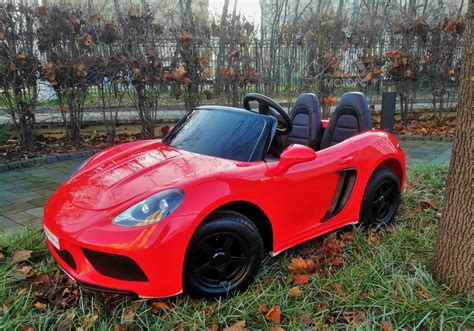 ДЕТСКИЙ ЭЛЕКТРОМОБИЛЬ PORSCHE CAYMAN 180W - ЭЛЕКТРОМОБИЛИ РУ