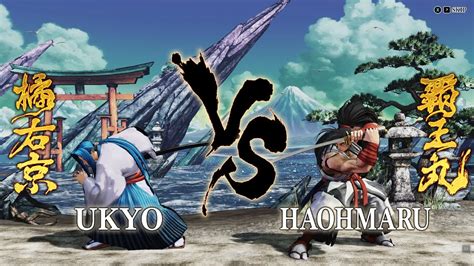 Samurai Shodown Ukyo Handsome Guy Vs Haohmaru Hardest Cpu Youtube