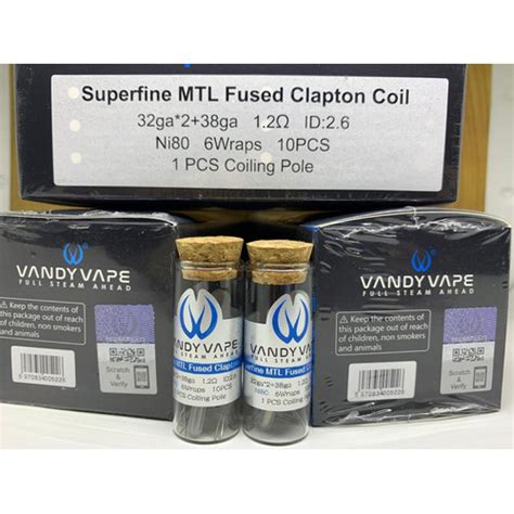 Jual Vandy Coil Kawat Wire Superfine Nichrome Emtl Fused Clapton X