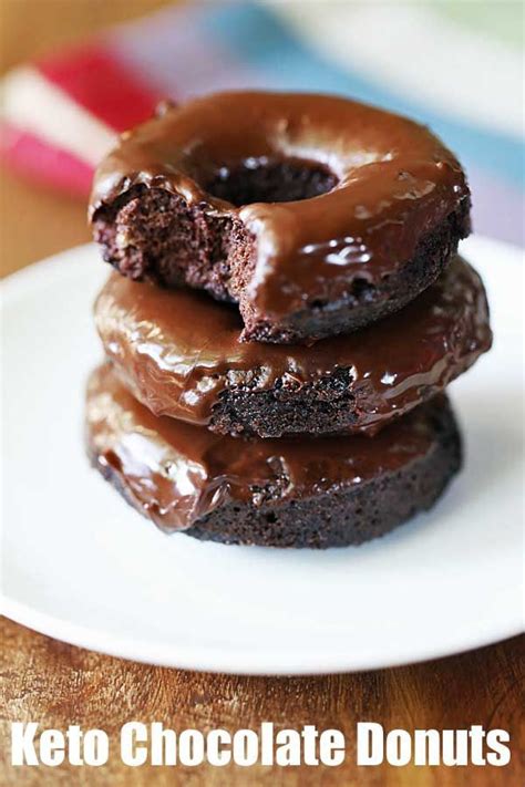 Keto Chocolate Donuts Recipe