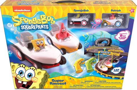 NKOK Spongebob Hot Rod Boat Race Set Vehicle Figures Amazon Canada
