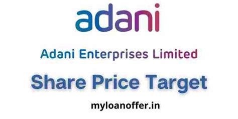 Adani Enterprises Share Price Target 2023 2024 2025 2026 2030