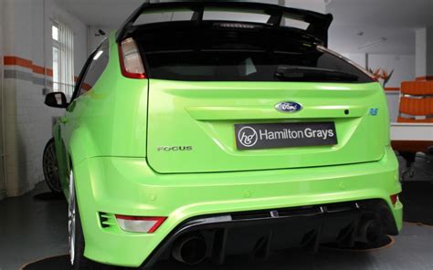 2009 09 Ford Focus Rs 2 5l Finished In Ultimate Green Great Example 39 555m Fsh Jamsport