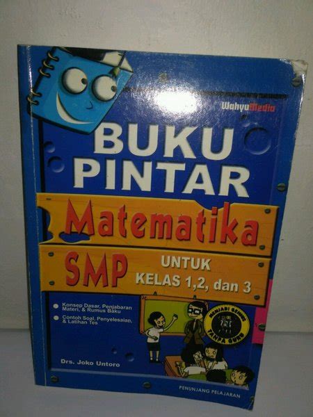 Jual Buku Original Buku Pintar Matematika Smp Untuk Kelas Dan