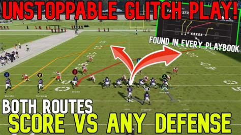 BEST PLAY IN MADDEN NFL 22 Scores Vs Any Defense Found In Every