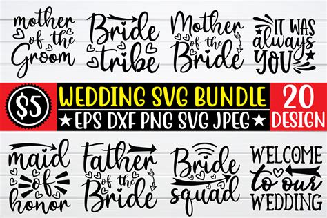 Wedding Svg Bundle Bundle · Creative Fabrica