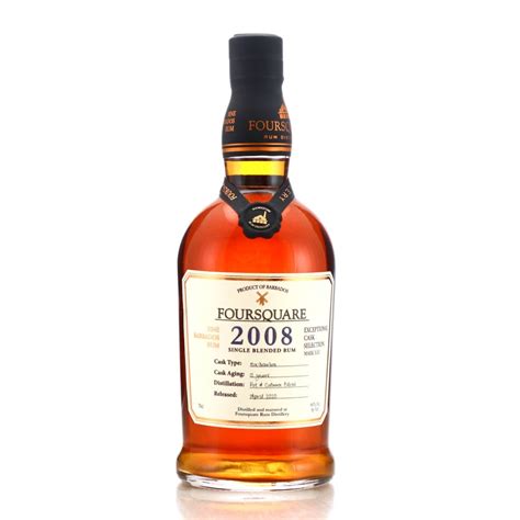 Foursquare 2008 Bourbon Cask 12 Year Old | Rum Auctioneer