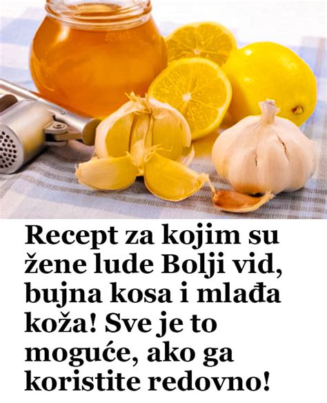 RECEPT ZA KOJIM SU ŽENE LUDE Bolji vid bujna kosa i mlađa koža Sve je