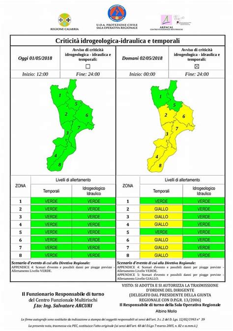 Precipitazioni Venti Forti E Mareggiate La Protezione Civile Lancia L