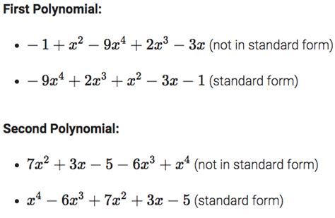 Adding and Subtracting Polynomials | ChiliMath