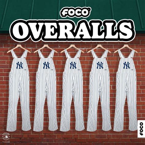 FOCO Releases New York Yankees Overalls How To Buy Your Yankees