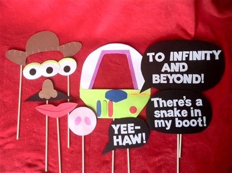 Toy Story Photo Booth Props By Hippityhatsandmore On Etsy