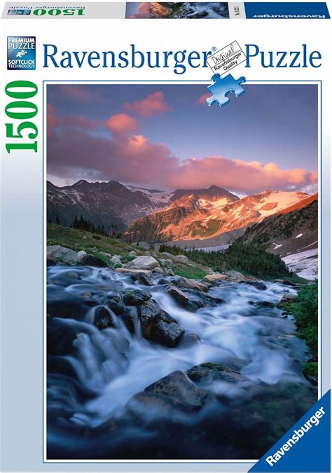 Ravensburger 16222 Berge Im Sonnenlicht Puzzle 1500 Teile Amazon